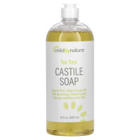 Mild By Nature, Tea Tree Castile Soap, 34 fl oz (1005 ml)