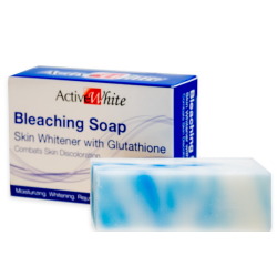 Active White Bleaching Soap with Glutathione, 135g (single or twin pack)