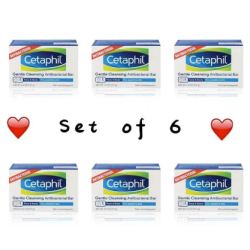 ( Set of 6 )Cetaphil Gentle Cleansing Soap Bar 127g